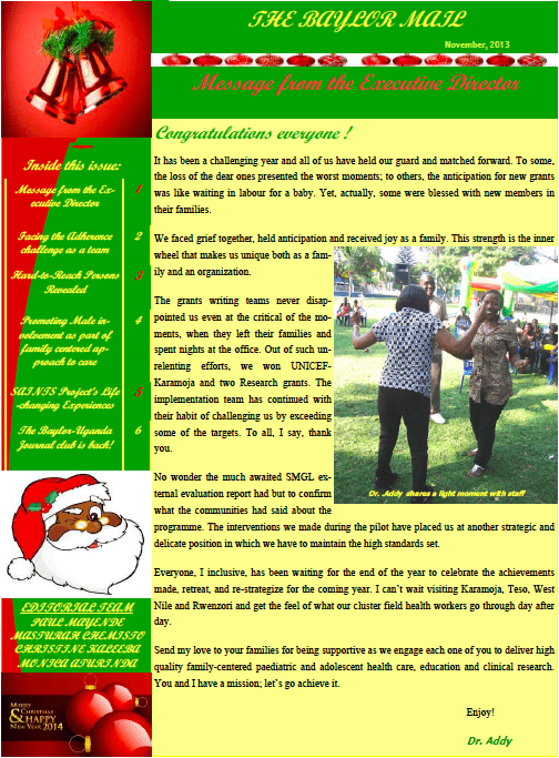 Baylor Mail November 2013
