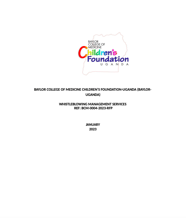 BCM-0004-2023 – RFQ Whistle Blowing Management services