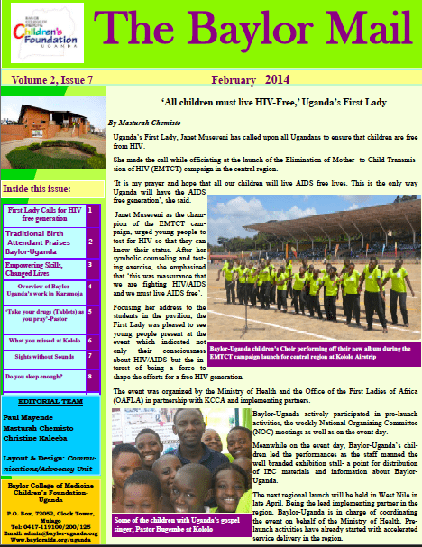 The Baylor Mail February 2014