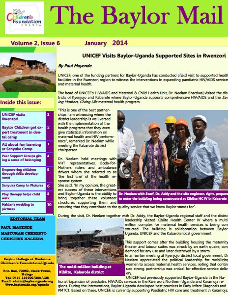 The Baylor Mail January 2014