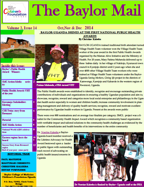 The Baylor Mail October oct nov dec 2014