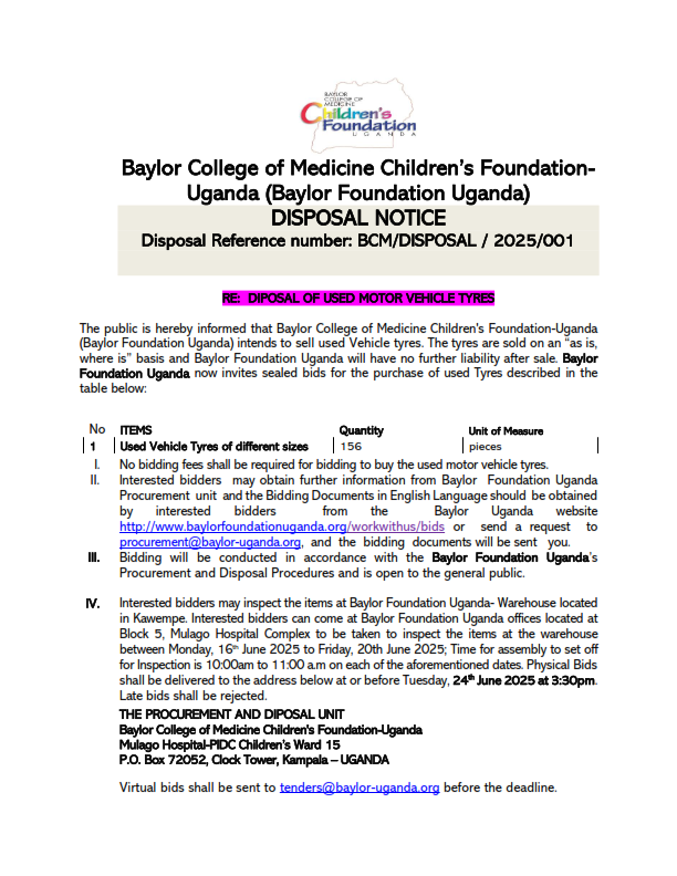 BFU -Tyre Disposal Notice-June 2025