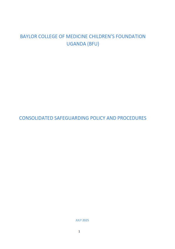 Safeguarding Policy and Procedures